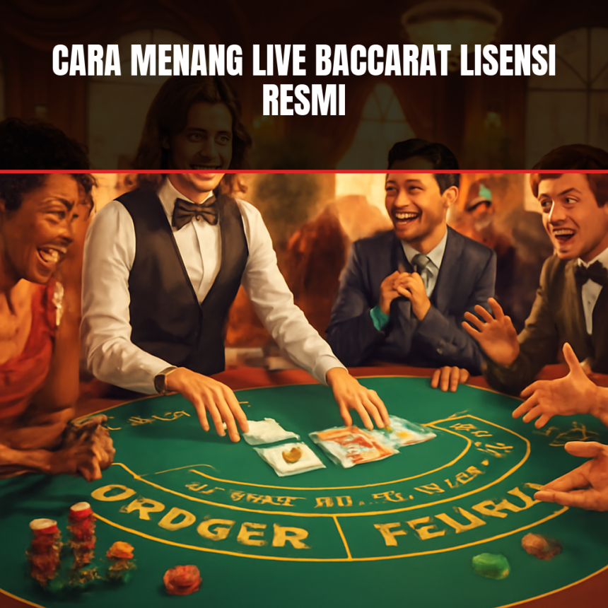 cara menang live baccarat