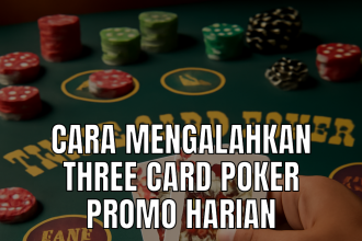 strategi mengalahkan three card poker